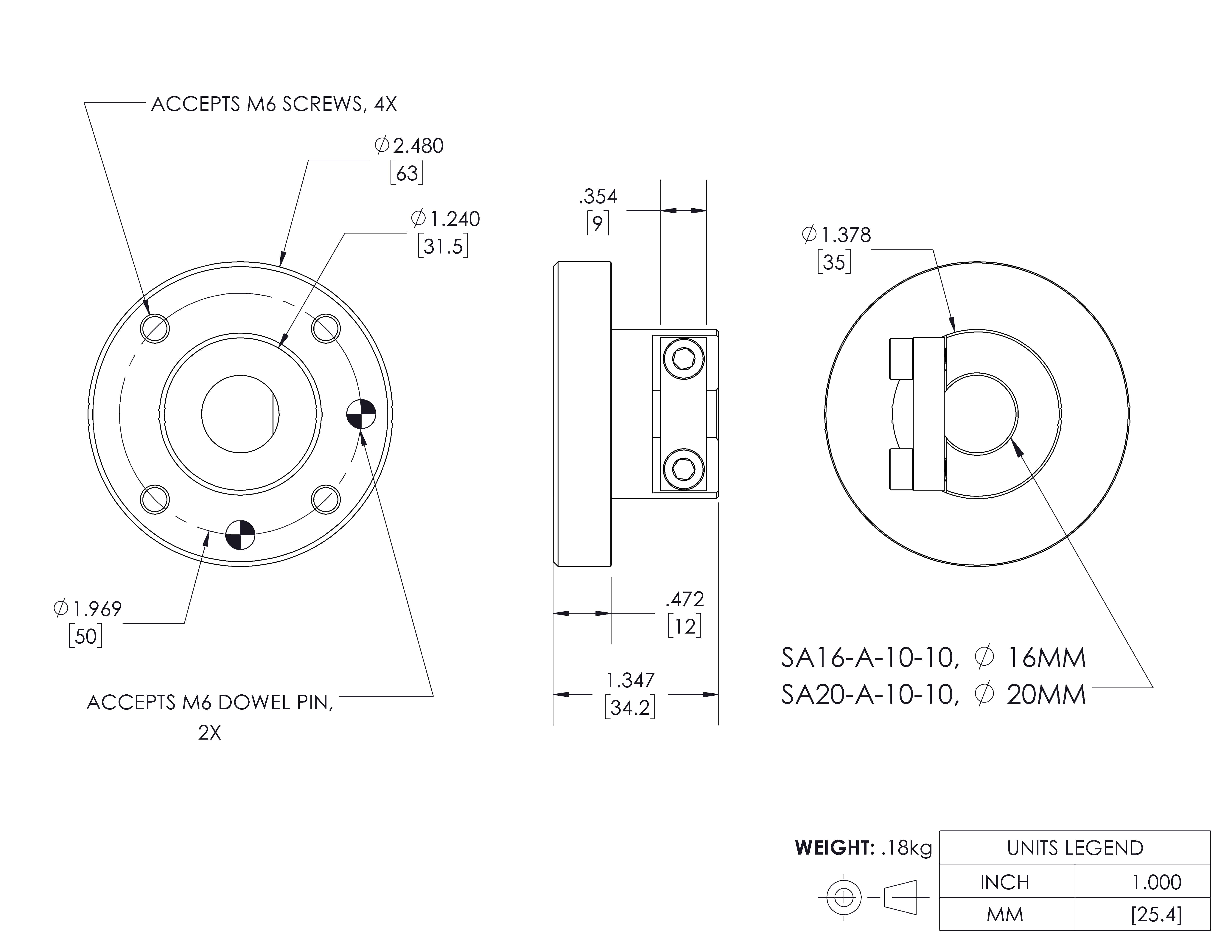 SCARA Adapter · Millibar Robotics
